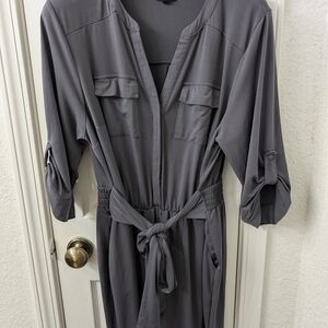 Torrid Charcoal Gray Jumpsuit